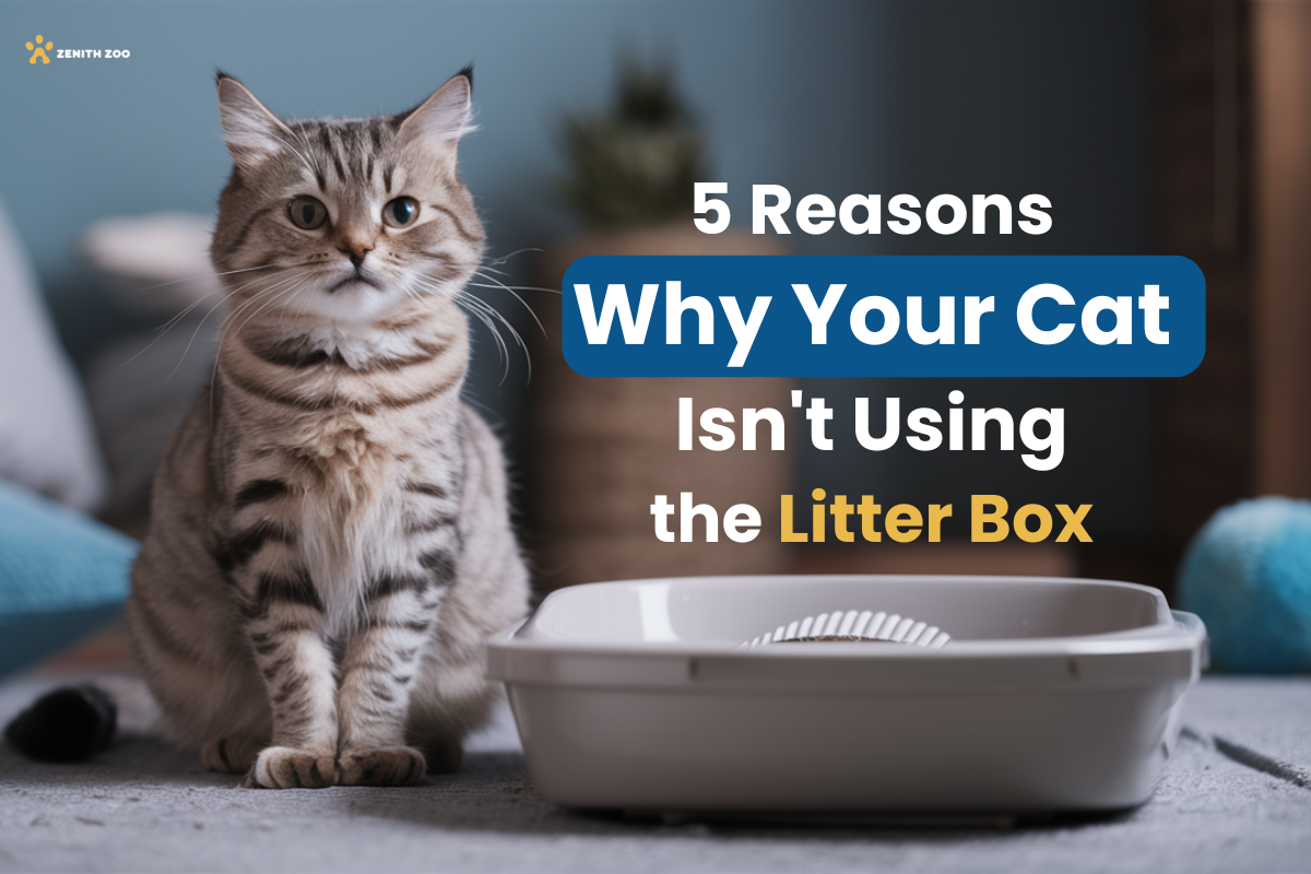 5 Reasons Why Your Cat Isn’t Using the Litter Box