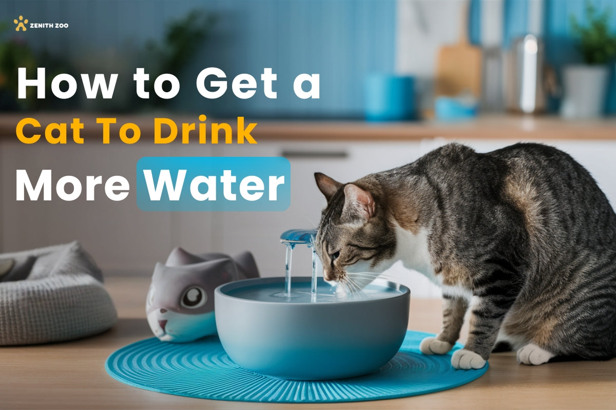 How to Get a Cat to Drink More Water (Because They Probably Need It)