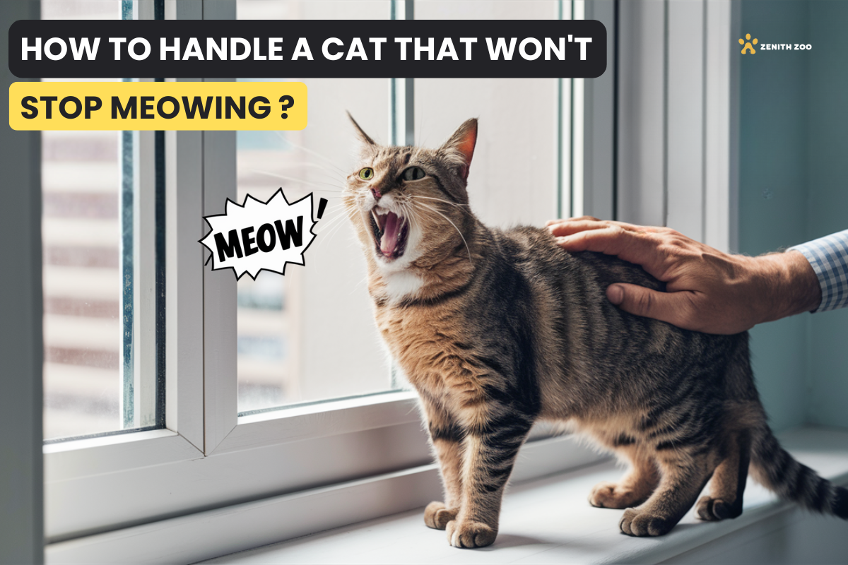 How to Handle a Cat That Won't Stop Meowing ?