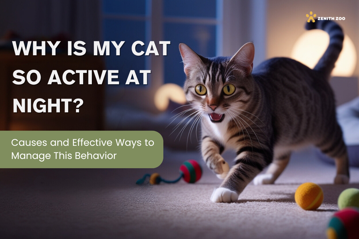 Why Is My Cat So Active at Night? Causes and Effective Ways to Manage This Behavior