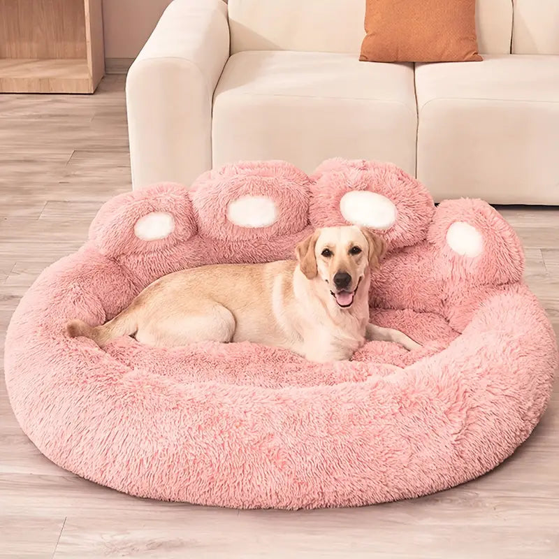 Cozy Bear Paw Dog Bed - Zenithzoo