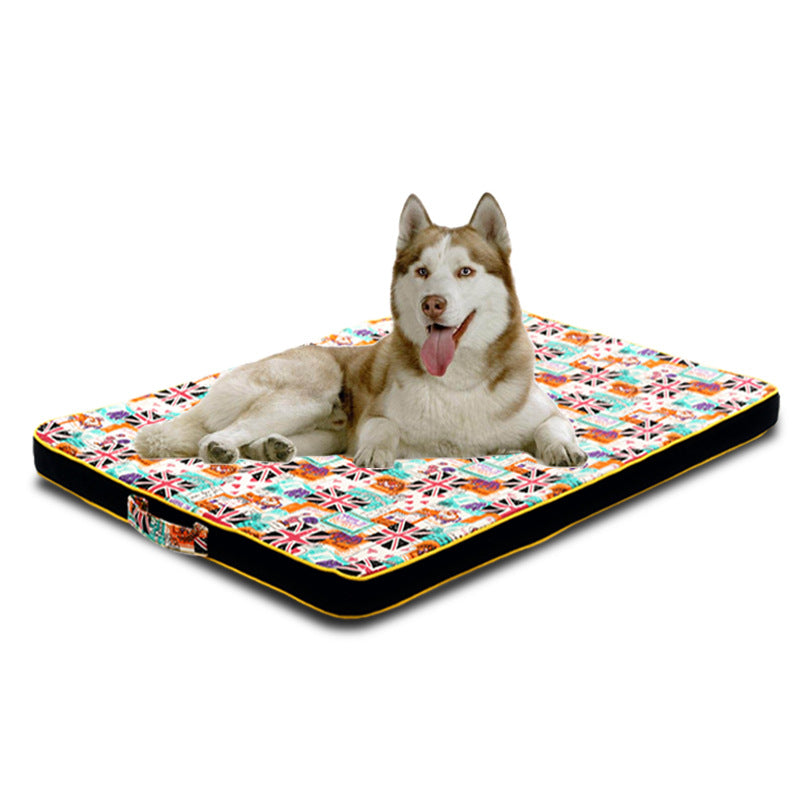 Thickened Pet Printing Canvas Dog Mat - Zenithzoo