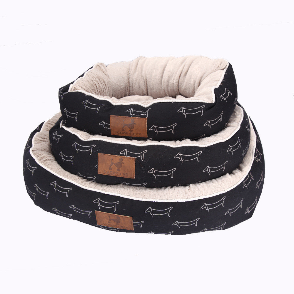 Round Shape Dog Bed - Zenithzoo