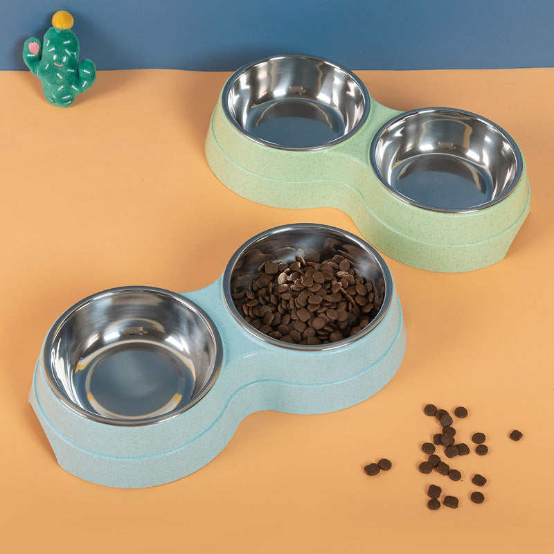 Double Pet Feeding Bowls - Zenithzoo