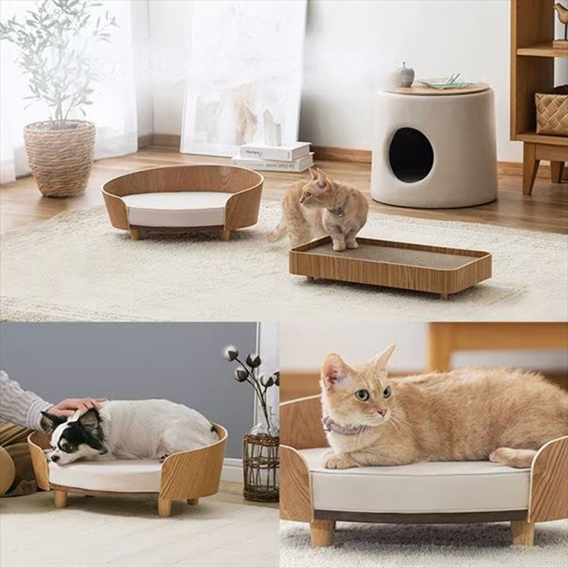 Wooden Cat Bed - Zenithzoo