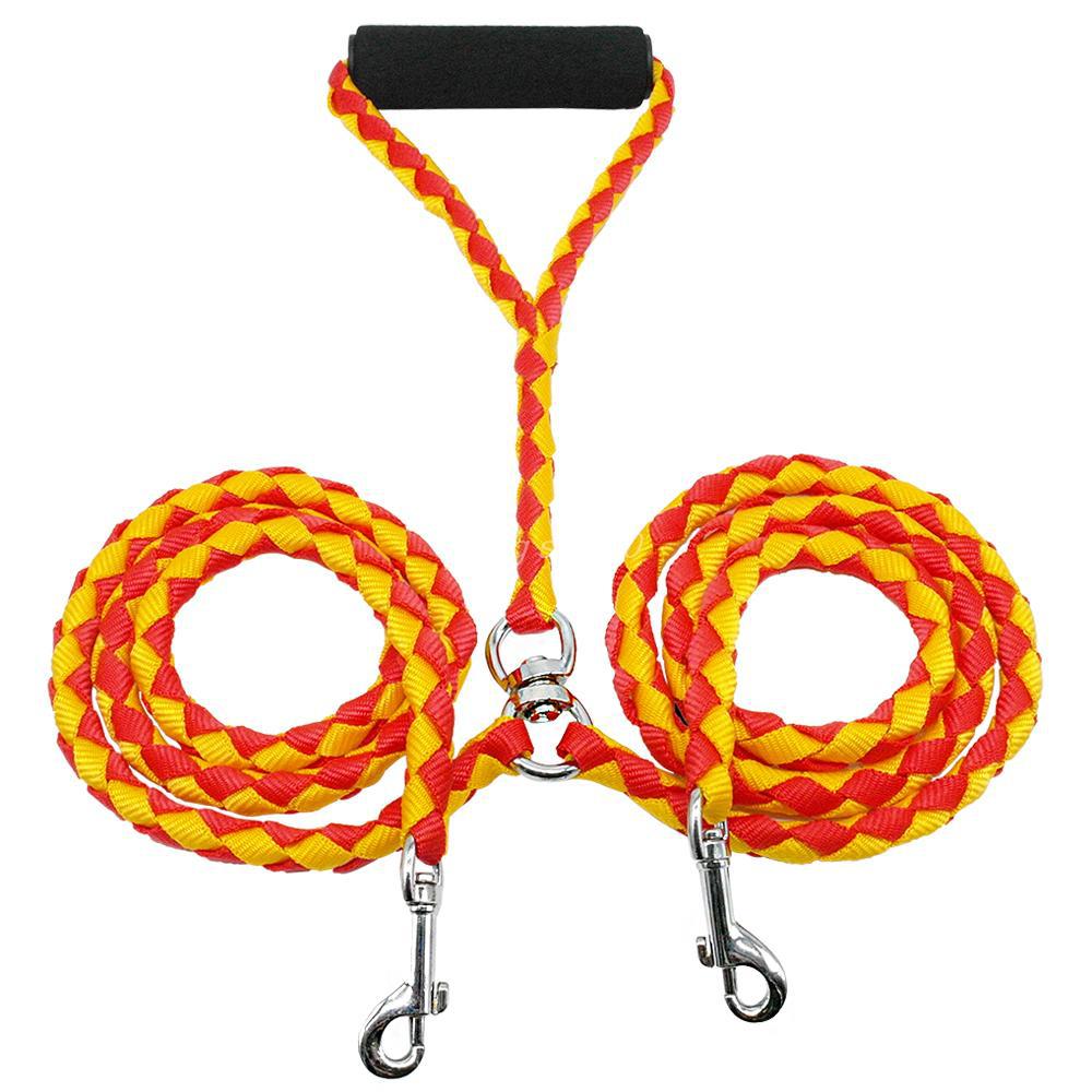 Braided PP Round Rope Dog Leash - Zenithzoo