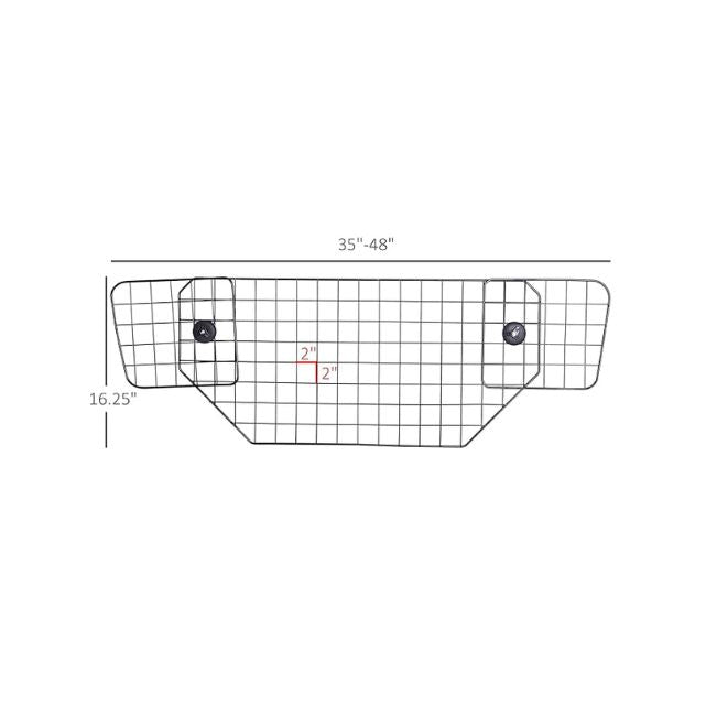 Adjustable Heavy-Duty Dog Car Barrier for SUVs and Trucks - Zenithzoo