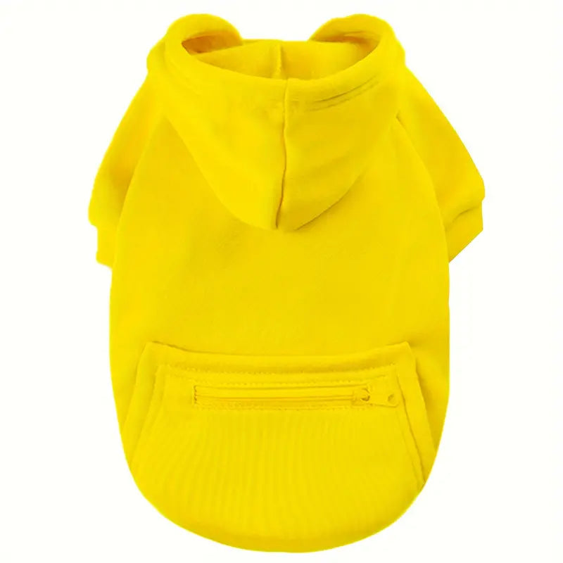 Warm Winter Dog Hoodie with Pocket - Zenithzoo