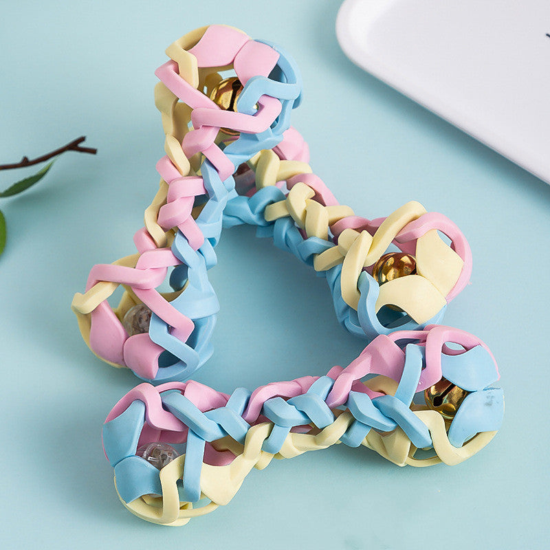 Macaron Woven Dog Toy - Zenithzoo