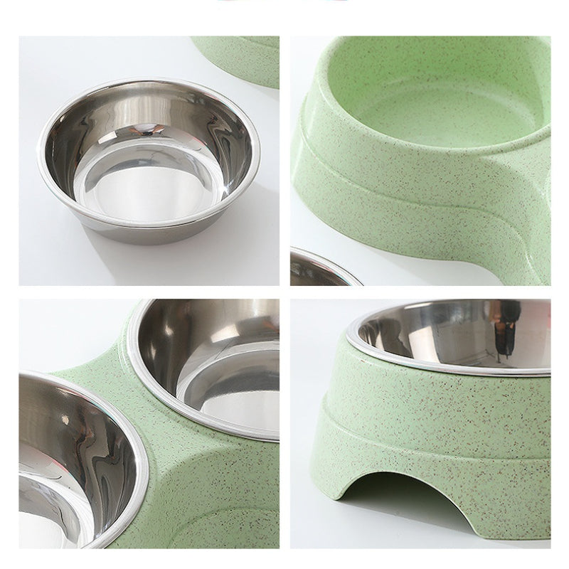 Double Pet Feeding Bowls - Zenithzoo