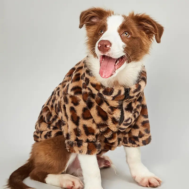 Leopard Printed Dog Coat - Zenithzoo