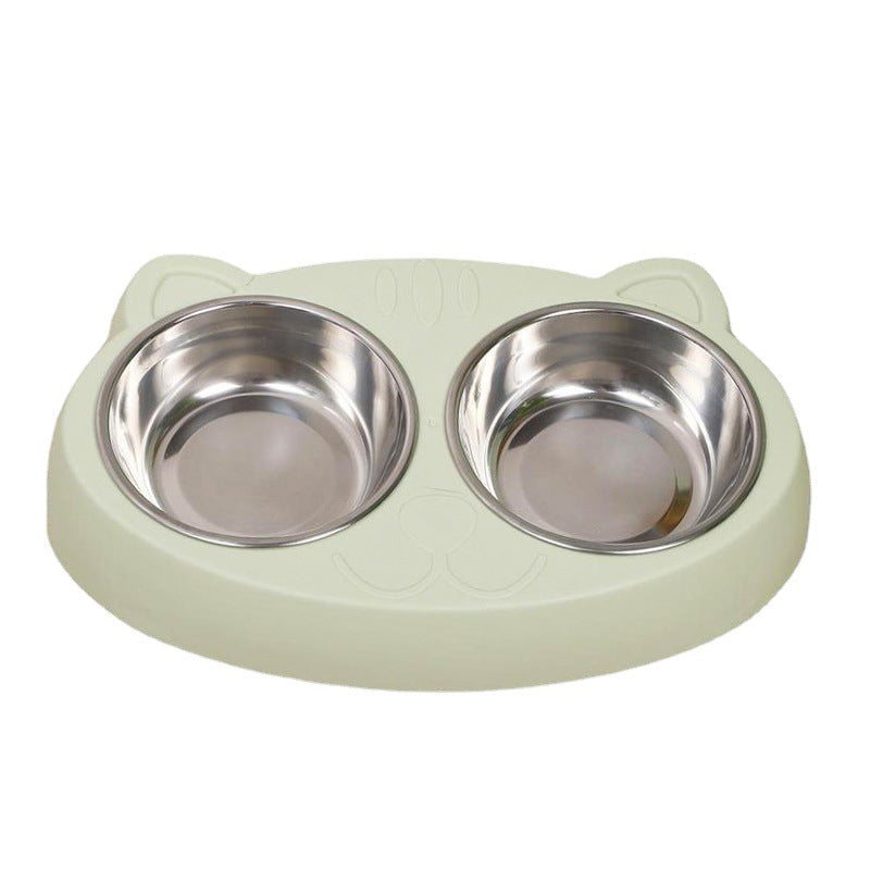 Stainless Steel Bowls With Non-Slip Resin Station - Zenithzoo