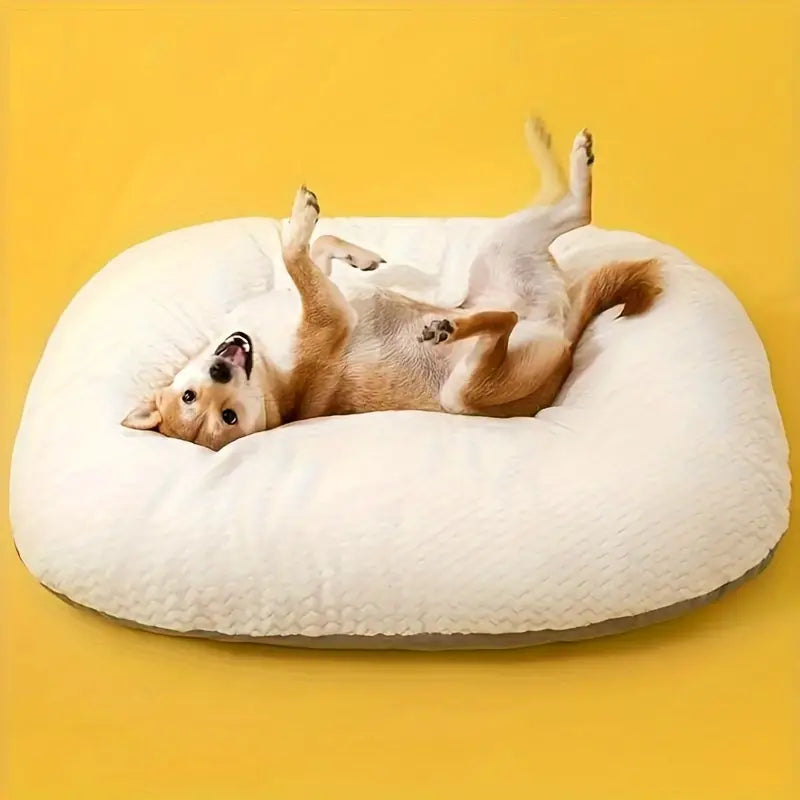 Durable Oval Dog Bed - Zenithzoo