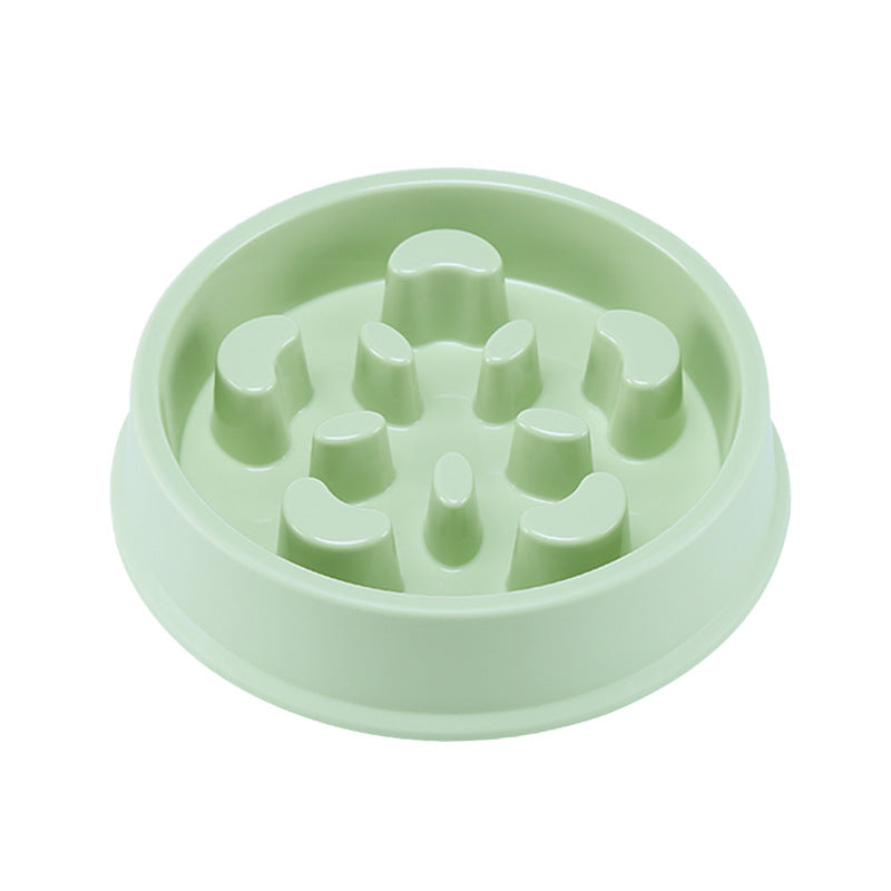 Petal-shaped Plastic Pet Slow Feeding Bowl - Zenithzoo