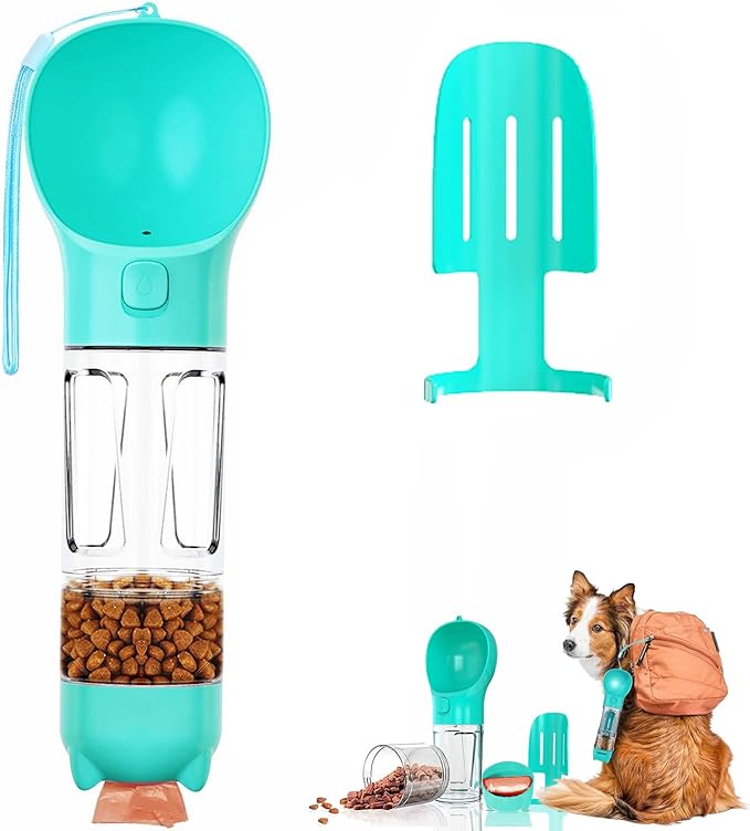 Dog Water Bottle Portable 4 in 1 - Zenithzoo