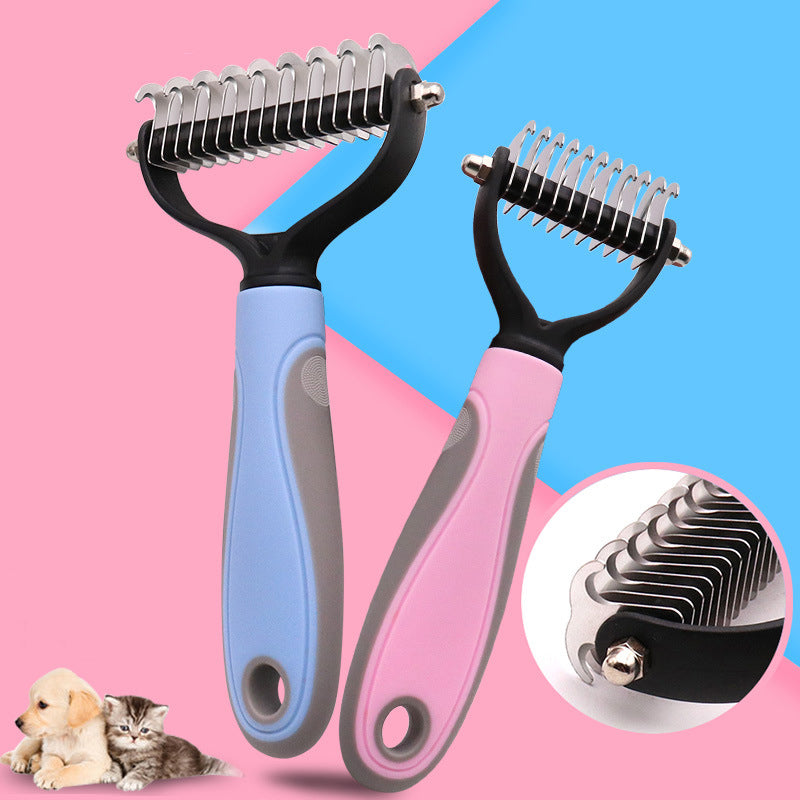 Stainless Double-sided Pet Hair Brush - Zenithzoo