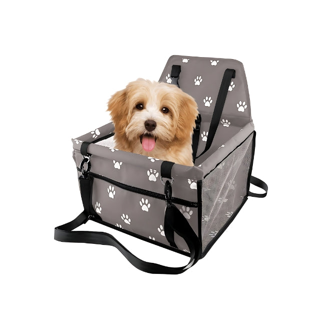 Foldable Waterproof Dog Car Booster Seat for Small to Medium Pets - Zenithzoo