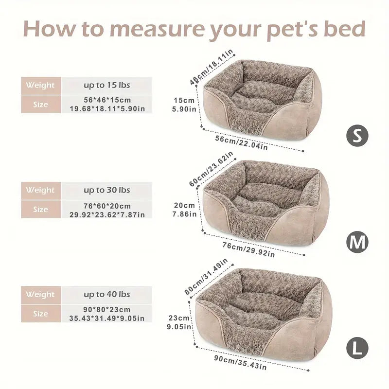 Rectangle Dog Bed - Zenithzoo