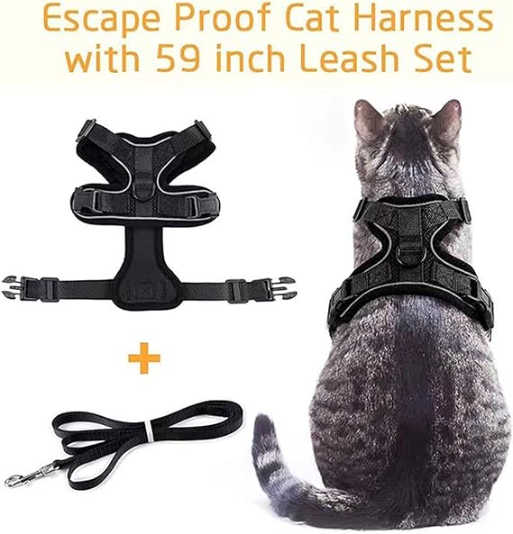 Adjustable Vest Harness for Cats - Zenithzoo