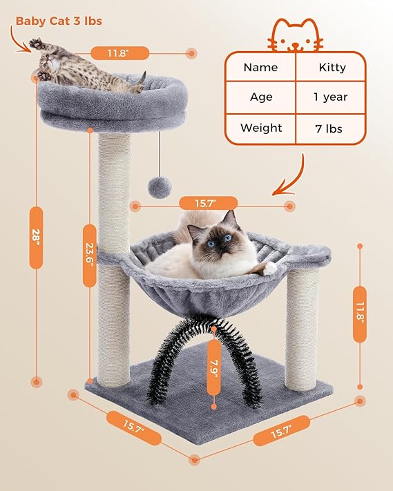 PAWZ Road Cat Tree Tower - Zenithzoo