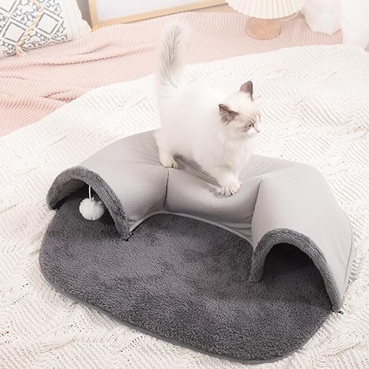 Soft Plush Cat Bed - Zenithzoo