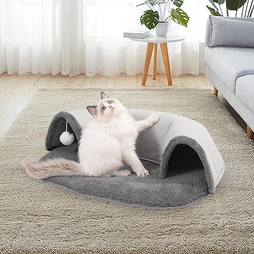 Soft Plush Cat Bed - Zenithzoo