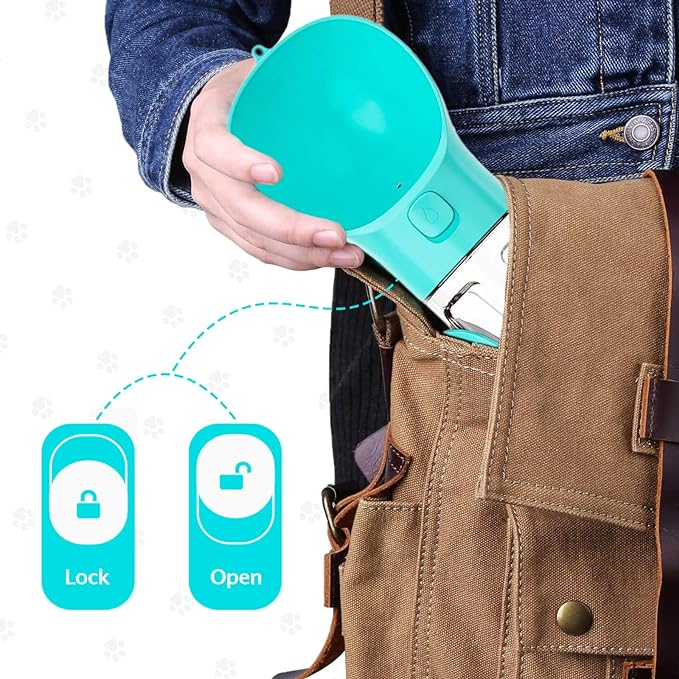 Dog Water Bottle Portable 4 in 1 - Zenithzoo