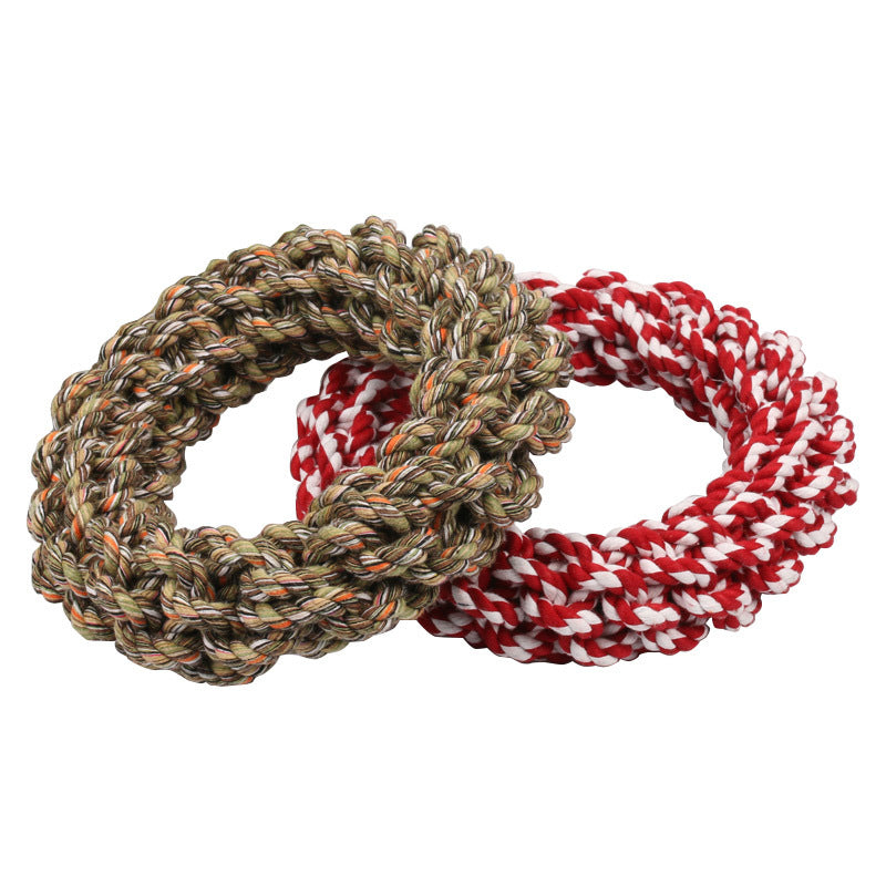 Cotton Rope Knot Dog Toy - Zenithzoo