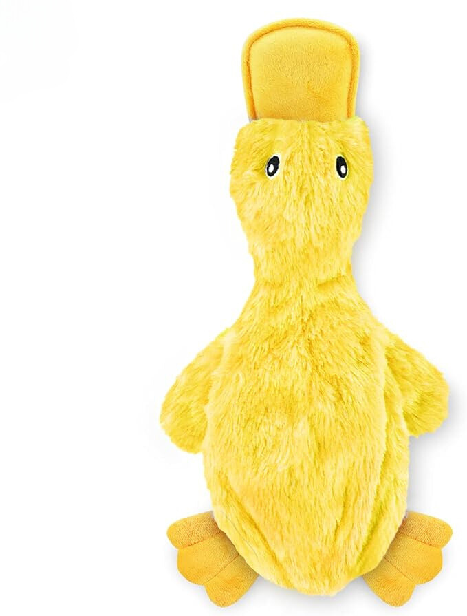 Cute No Stuffing Duck with Soft Squeaker - Zenithzoo