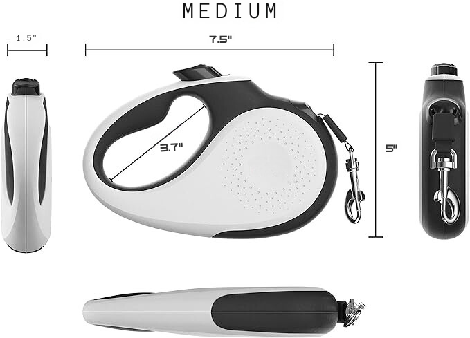 360° Tangle-Free Retractable Dog Leash - Zenithzoo