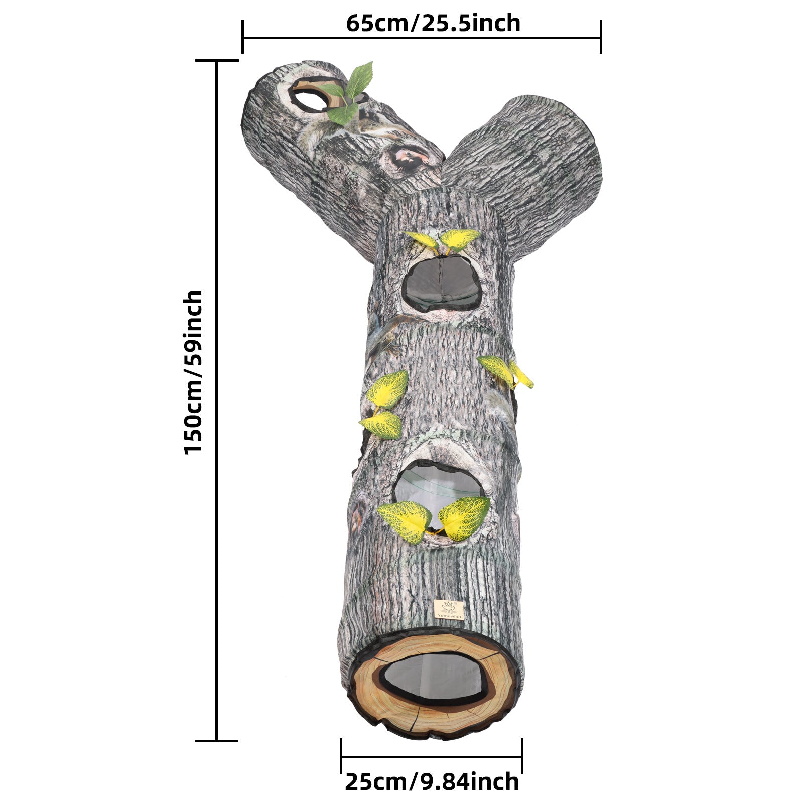 Tree Pattern Tunnel Pet Cat Toy - Zenithzoo