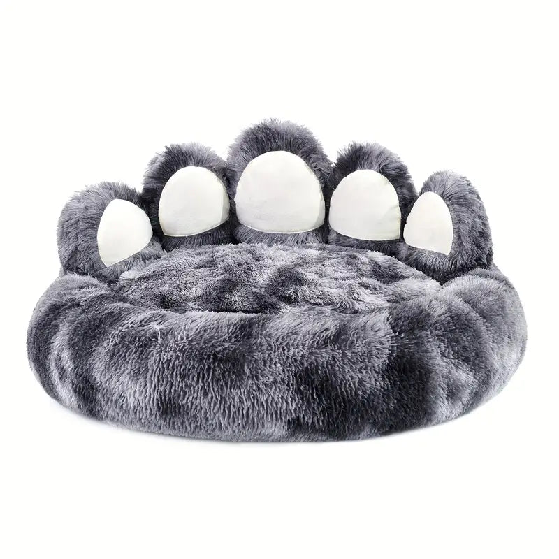 Cozy Bear Paw Dog Bed - Zenithzoo