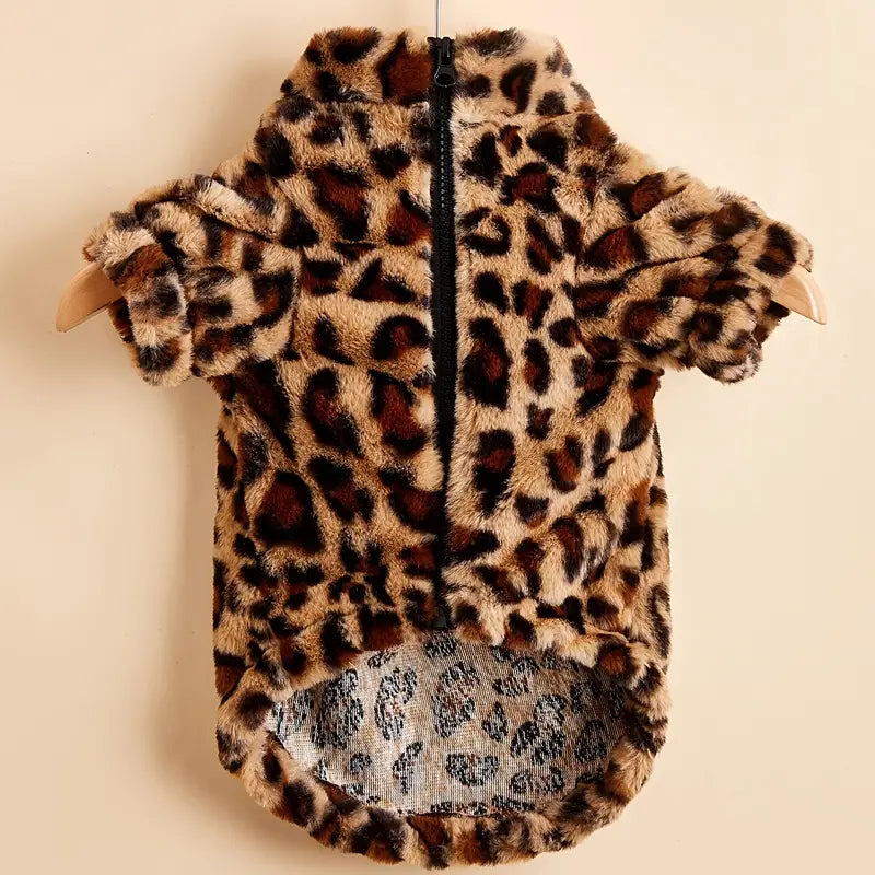 Leopard Printed Dog Coat - Zenithzoo