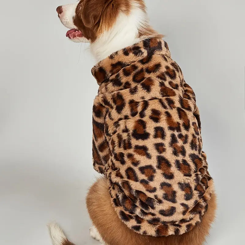 Leopard Printed Dog Coat - Zenithzoo