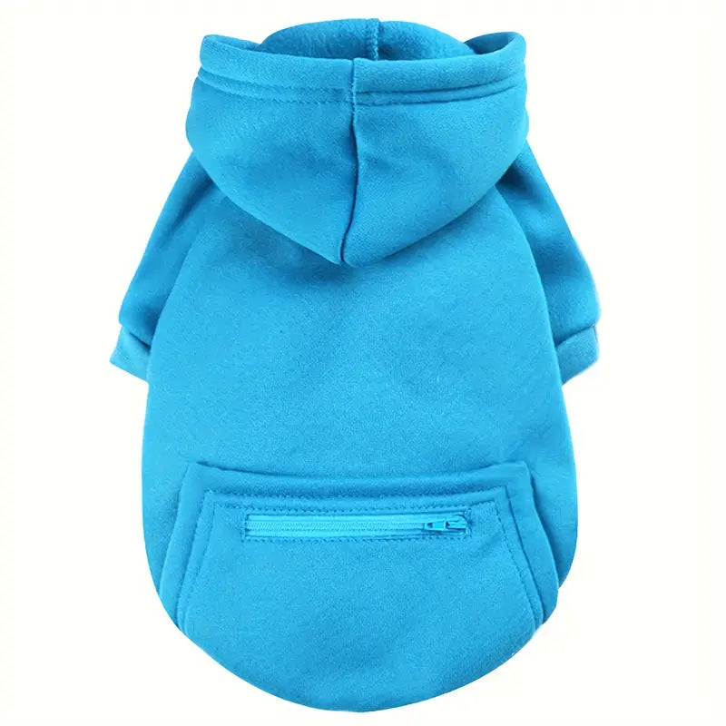 Warm Winter Dog Hoodie with Pocket - Zenithzoo