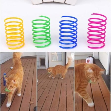 Cat Spiral Spring Toys - Image 4
