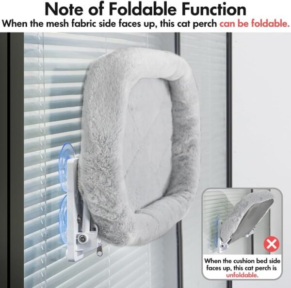 Cordless Cat Window Perch - Image 7
