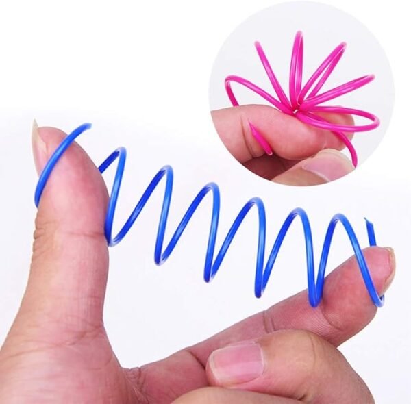 Cat Spiral Spring Toys - Image 3