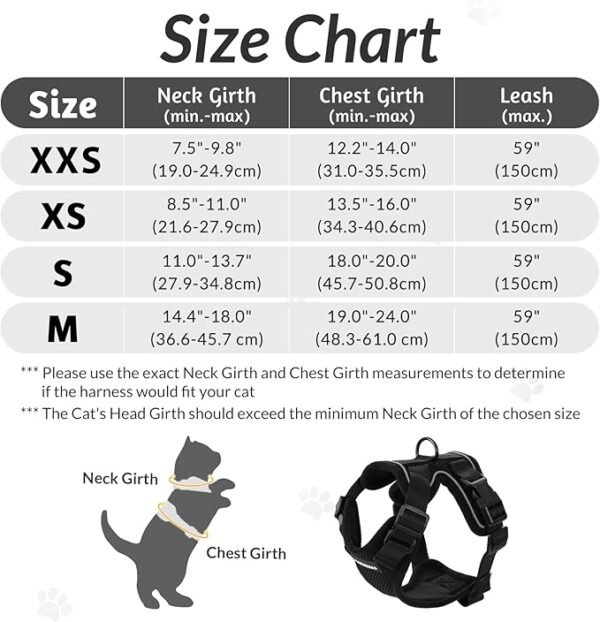 Adjustable Vest Harnesses for Cats - Image 2