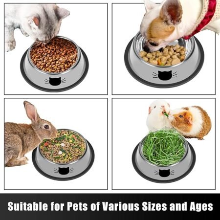 2Pcs Cat Bowls - Image 6