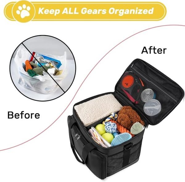 6 Set Dog Travel Bag - Image 6