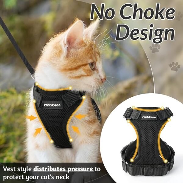 Adjustable Vest Harnesses for Cats - Image 3