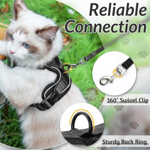 Adjustable Vest Harnesses for Cats - Image 7
