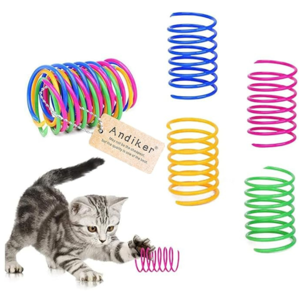 Cat Spiral Spring Toys